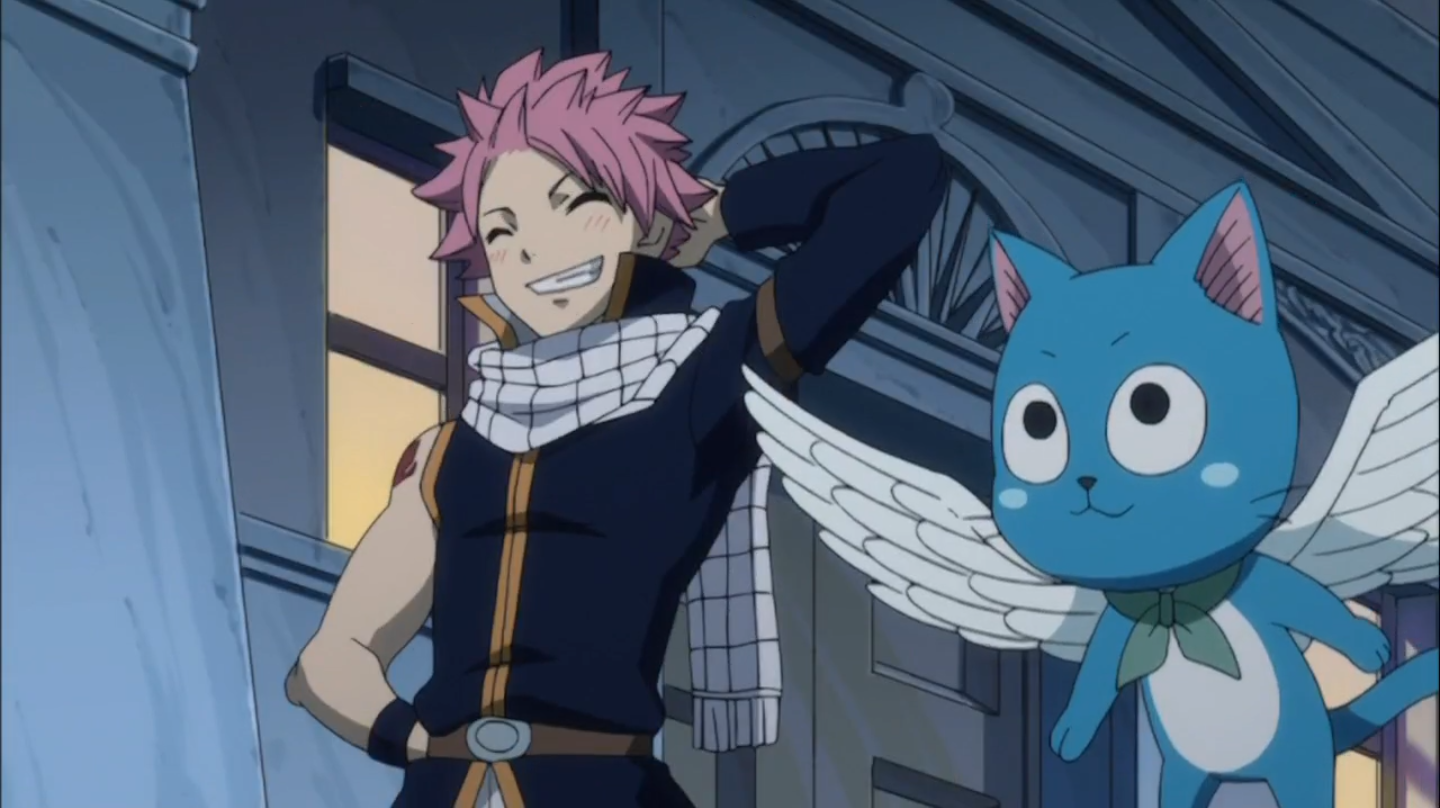 fairy tail natsu et happy saison 4